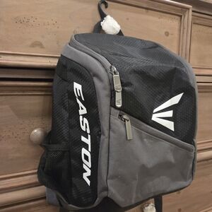 Easton Black and Gray Baseball Bag Kids Size/youth